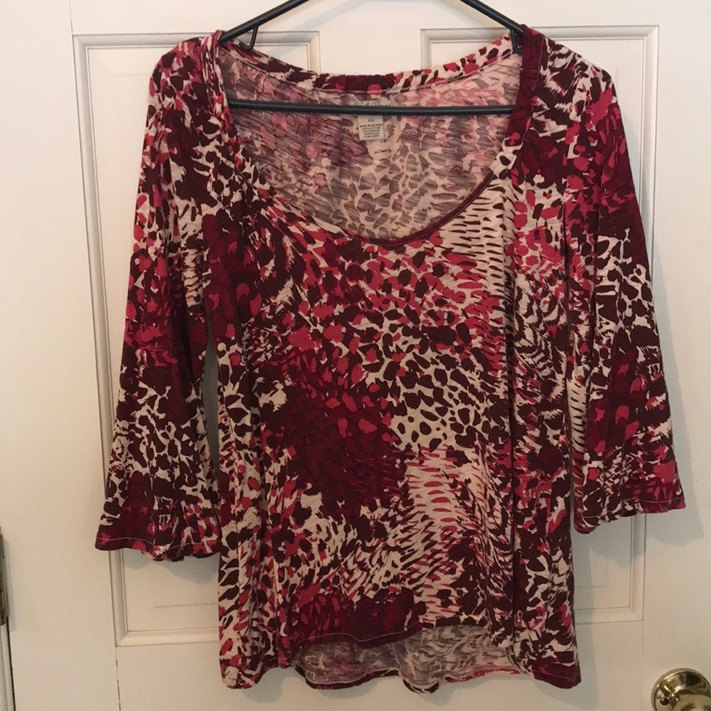 Multi color top